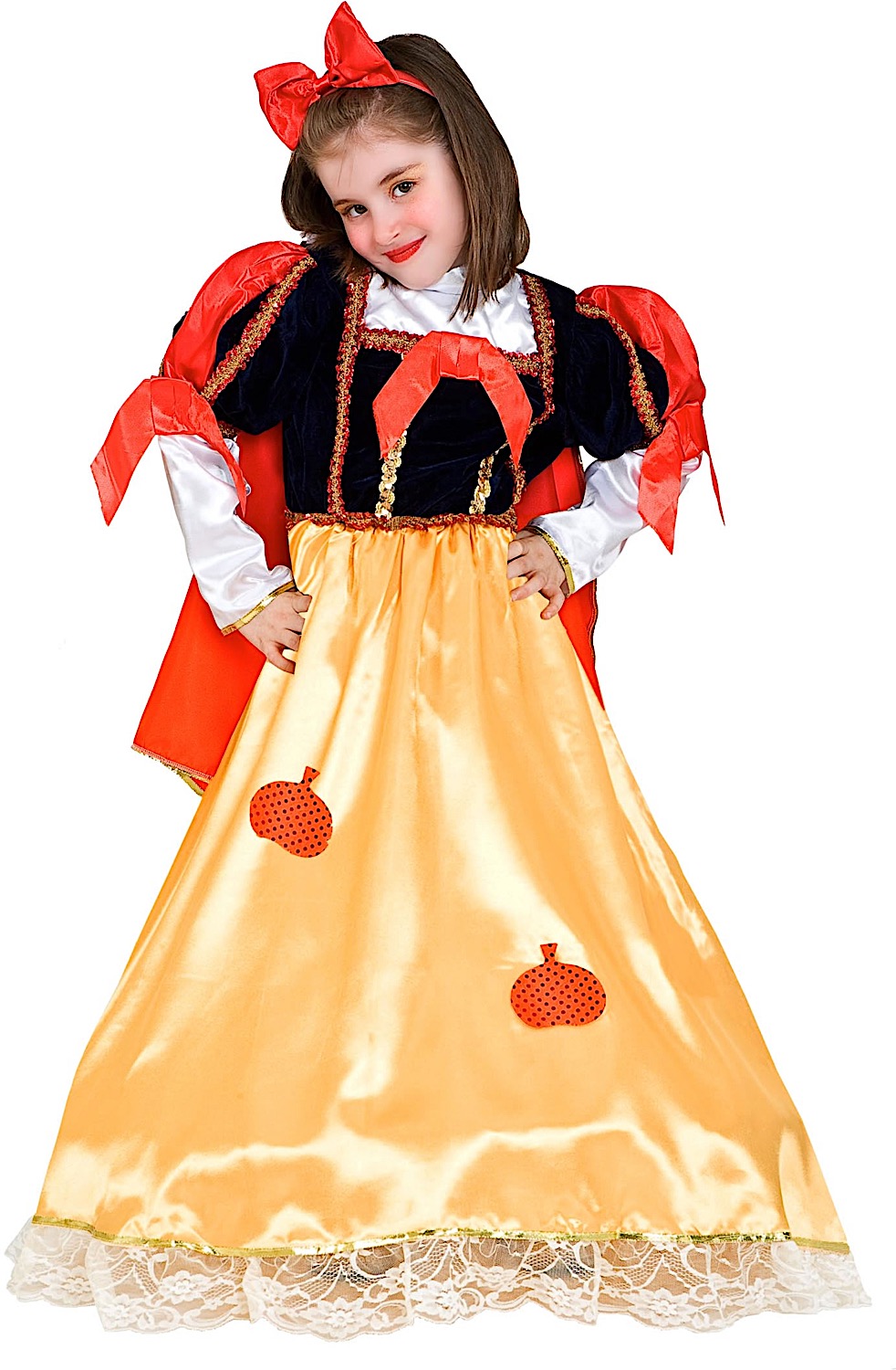 Costume carnevale - PRINCIPESSA DEI BOSCHI IN VELLUTO